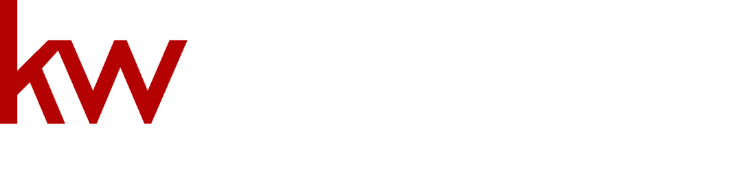 Keller Williams Southwest logo, Reverse (White)